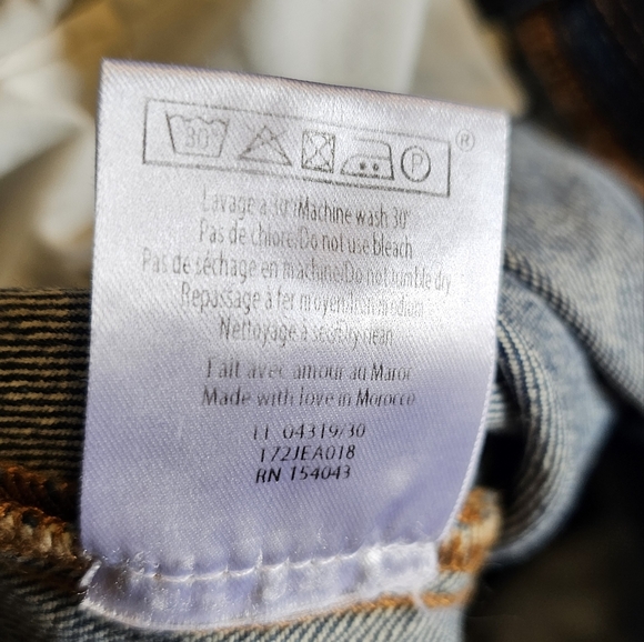 Sezane jeans for women size 30 made in Morroco - Picture 5 of 5